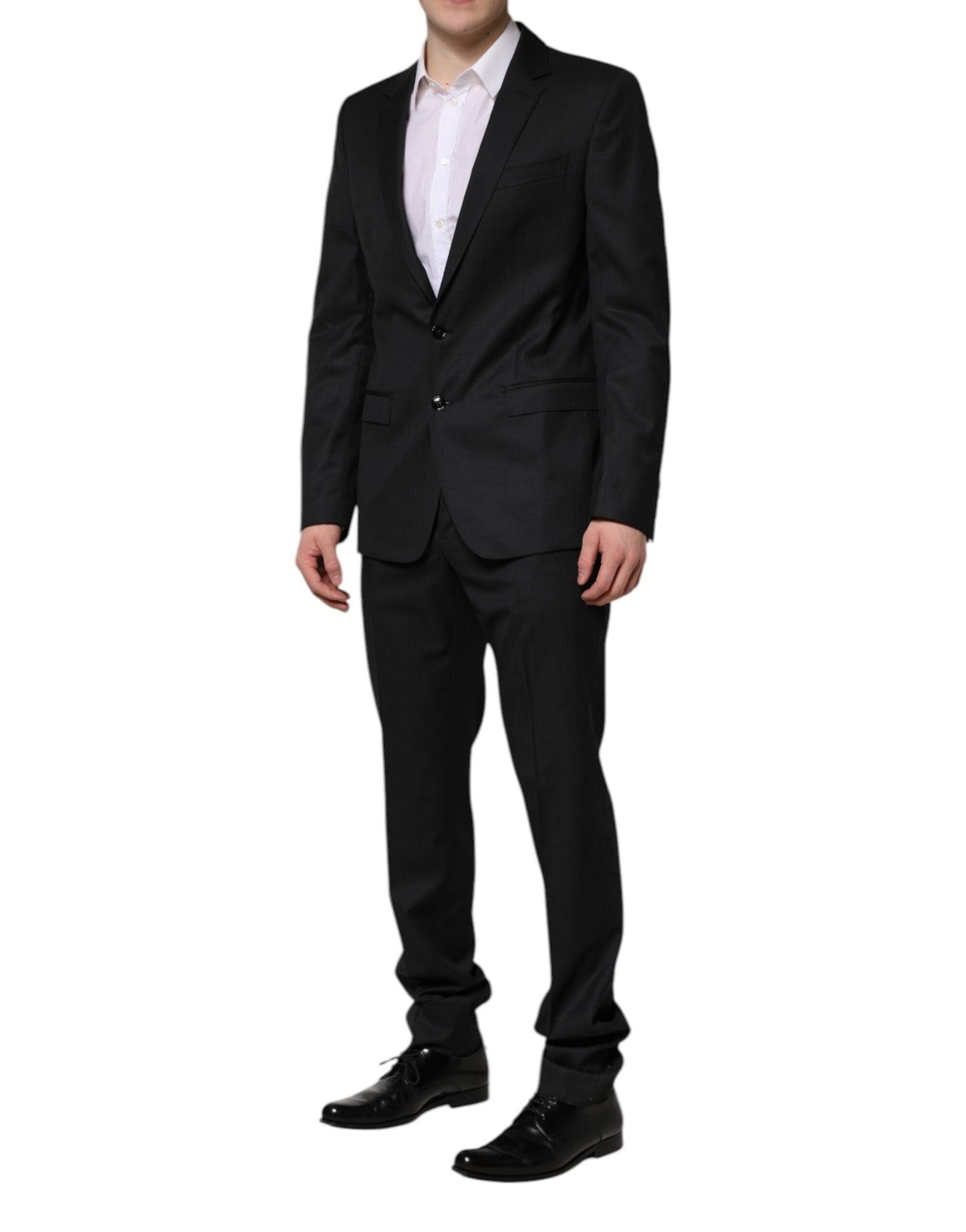 Dark Gray MARTINI 2 Pc Single Breasted Suit