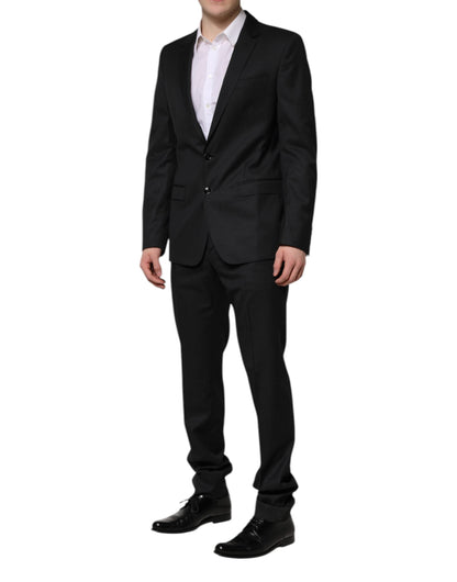 Dark Gray MARTINI 2 Pc Single Breasted Suit