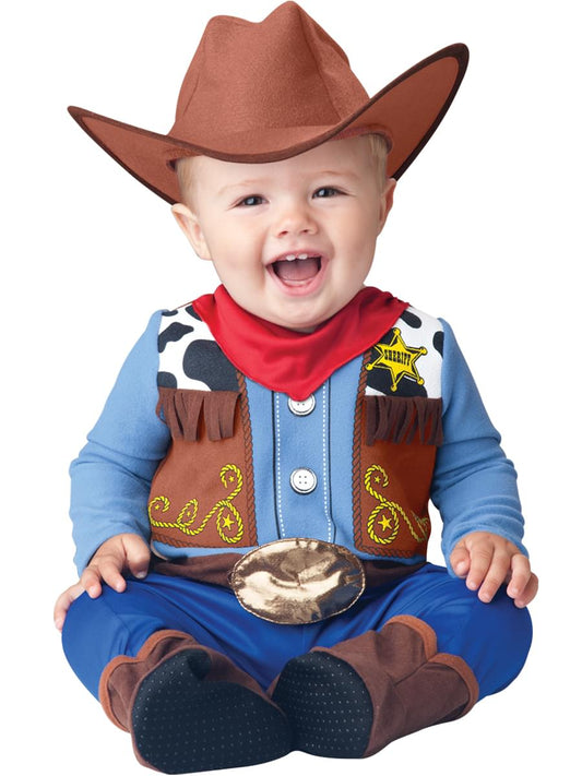 Wee Wrangler Cowboy Costume Child Infant 0-6 Months