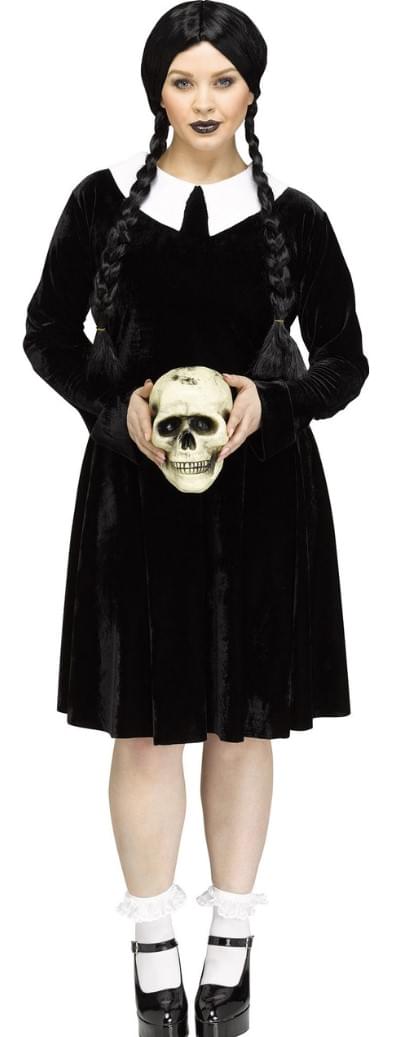 Gothic Girl Adult Plus Size Costume | 2X 22W-24W