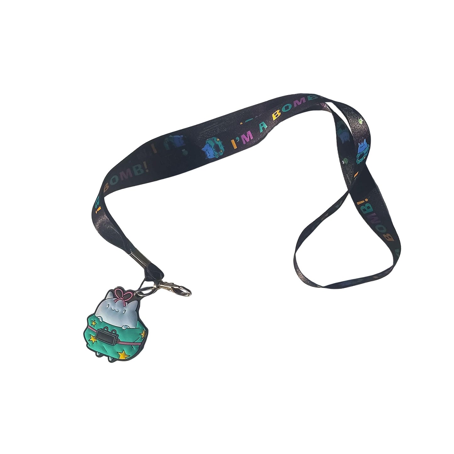 Bravest Warrior I'm Catbug I'm A Bomb Lanyard