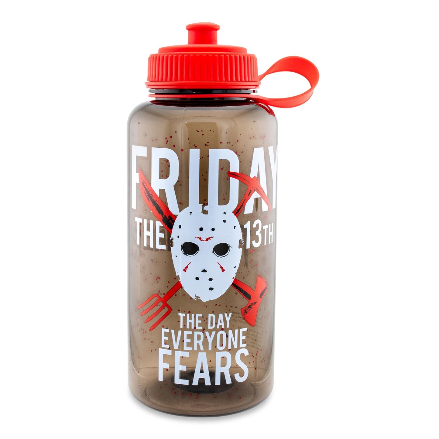 Friday The 13th "The Day Everyone Fears" Water Bottle | Holds 34 Ounces