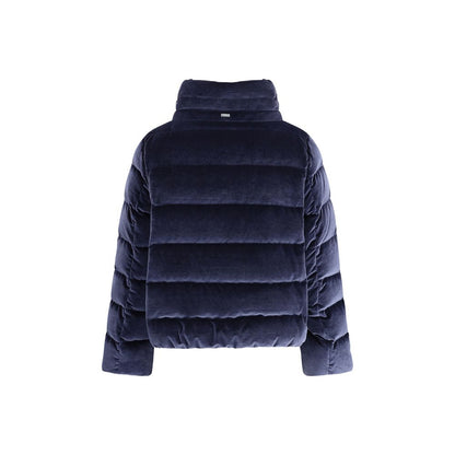 Cotton chenille-effect Down Jacket