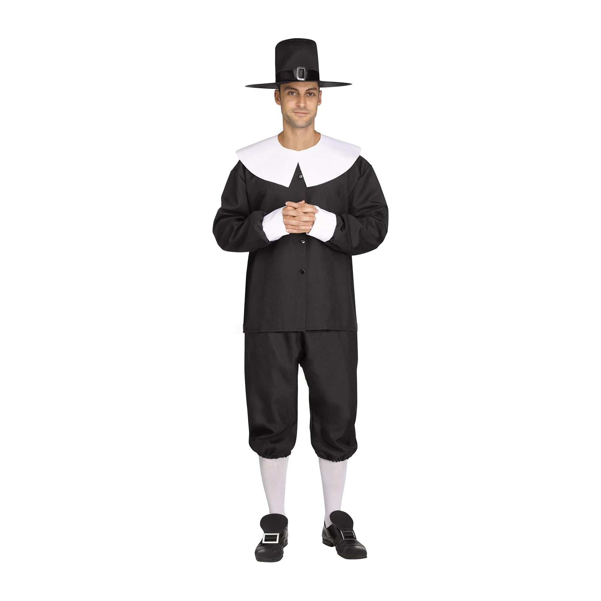 Pilgrim Man Adult Costume | One Size