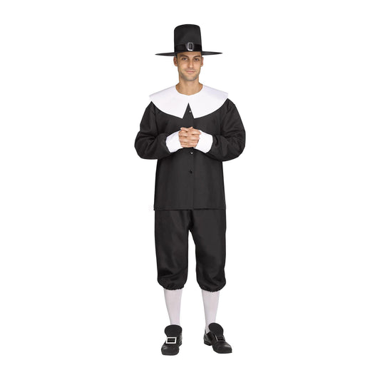 Pilgrim Man Adult Costume | One Size