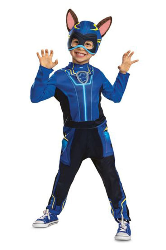 Paw Patrol 2 Chase Classic Toddler Costume | Small (2T)