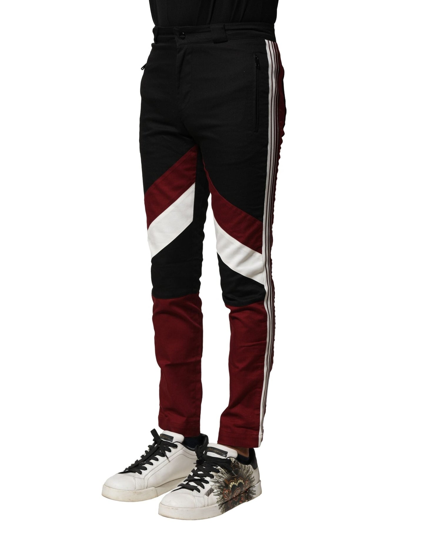 Multicolor Cotton Jogger Men Pants