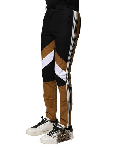 Multicolor Cotton Slim Fit Men Pants