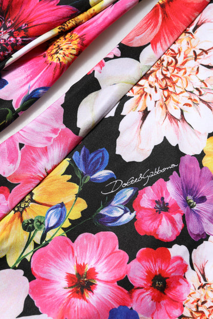 Multicolor Floral High Waist Leggings Pants