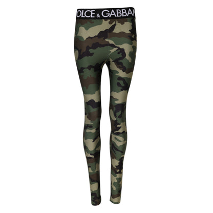 Multicolor Camouflage DG Waist Leggings Pants
