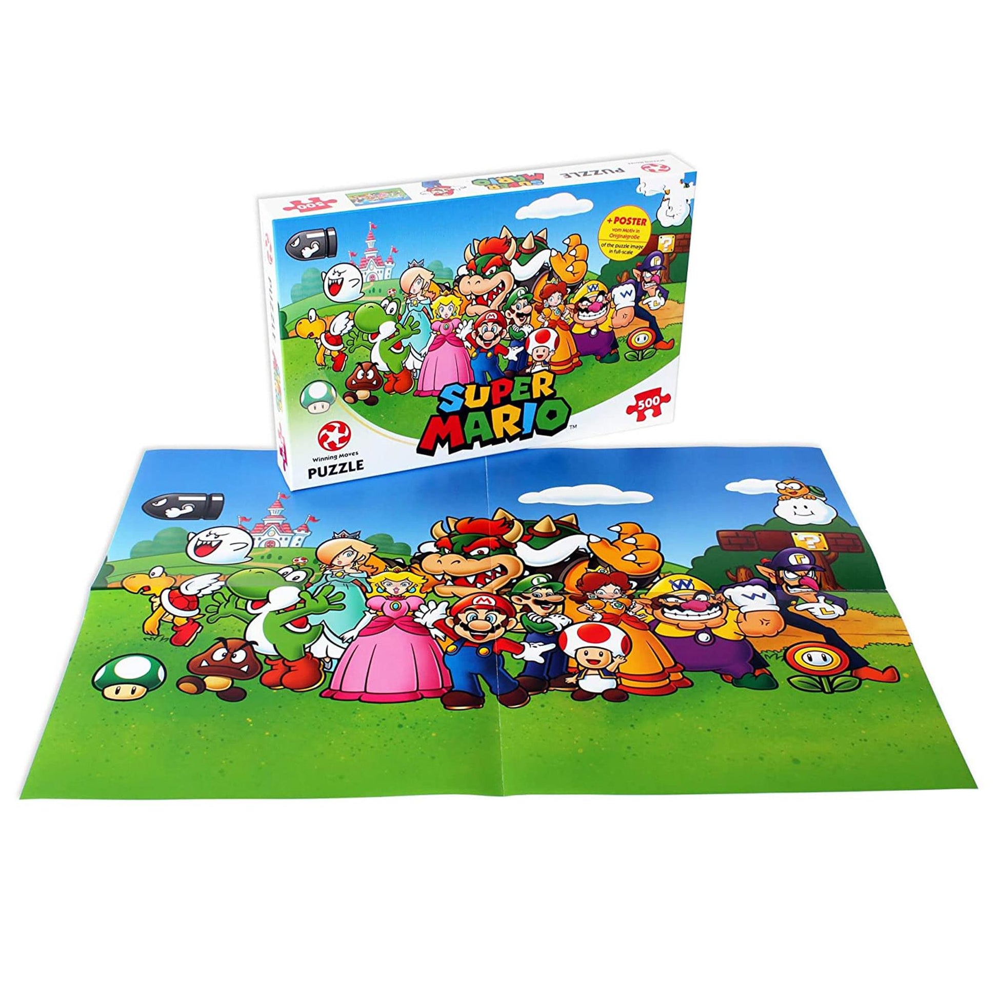 Mario and Friends 500 Piece Jigsaw Puzzle