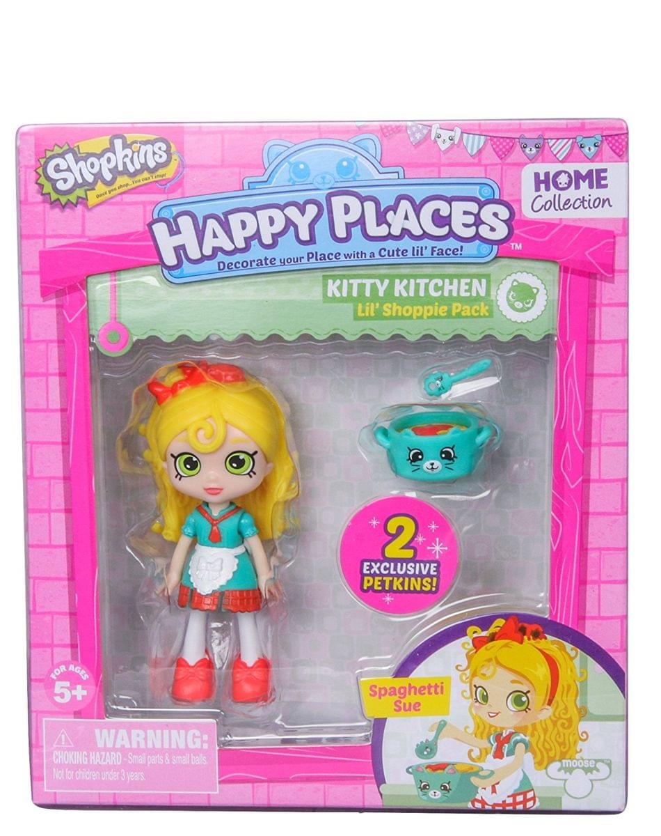 Shopkins Happy Places Single Pack Kitty Kitchen Spaghetti Sue