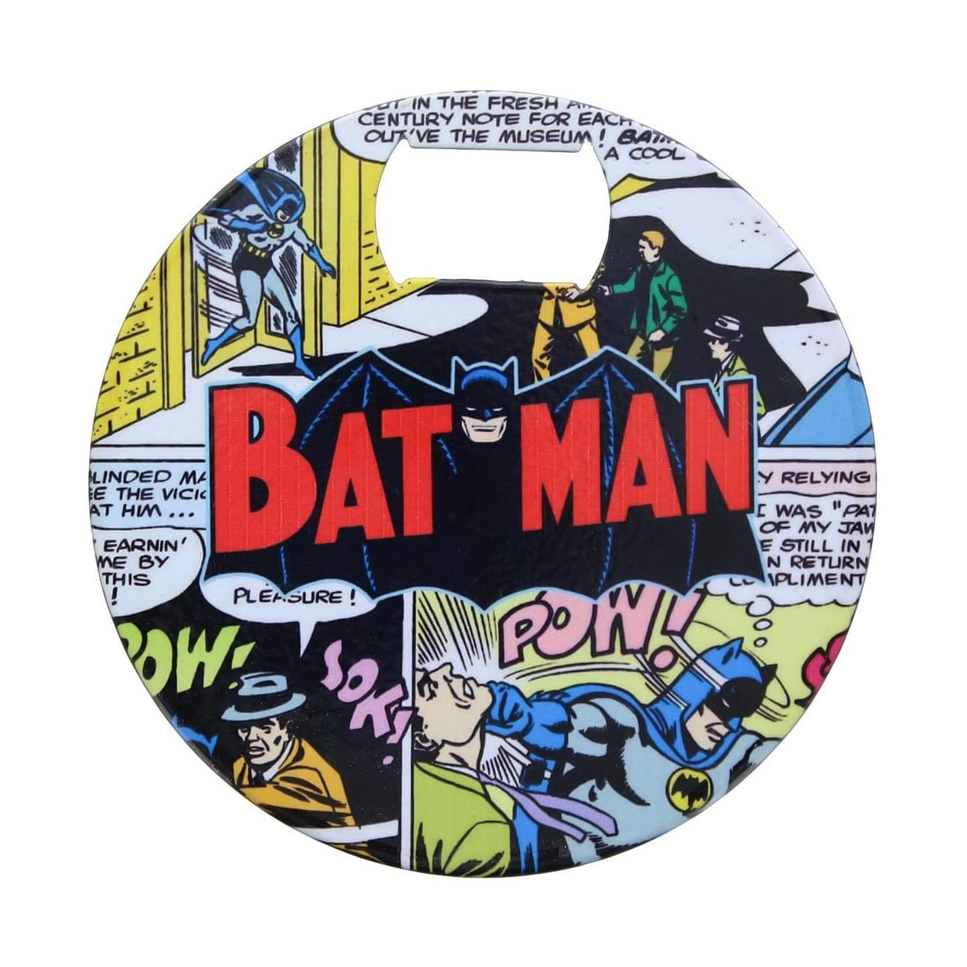 DC Comics Batman Comic Coaster Bottle Opener