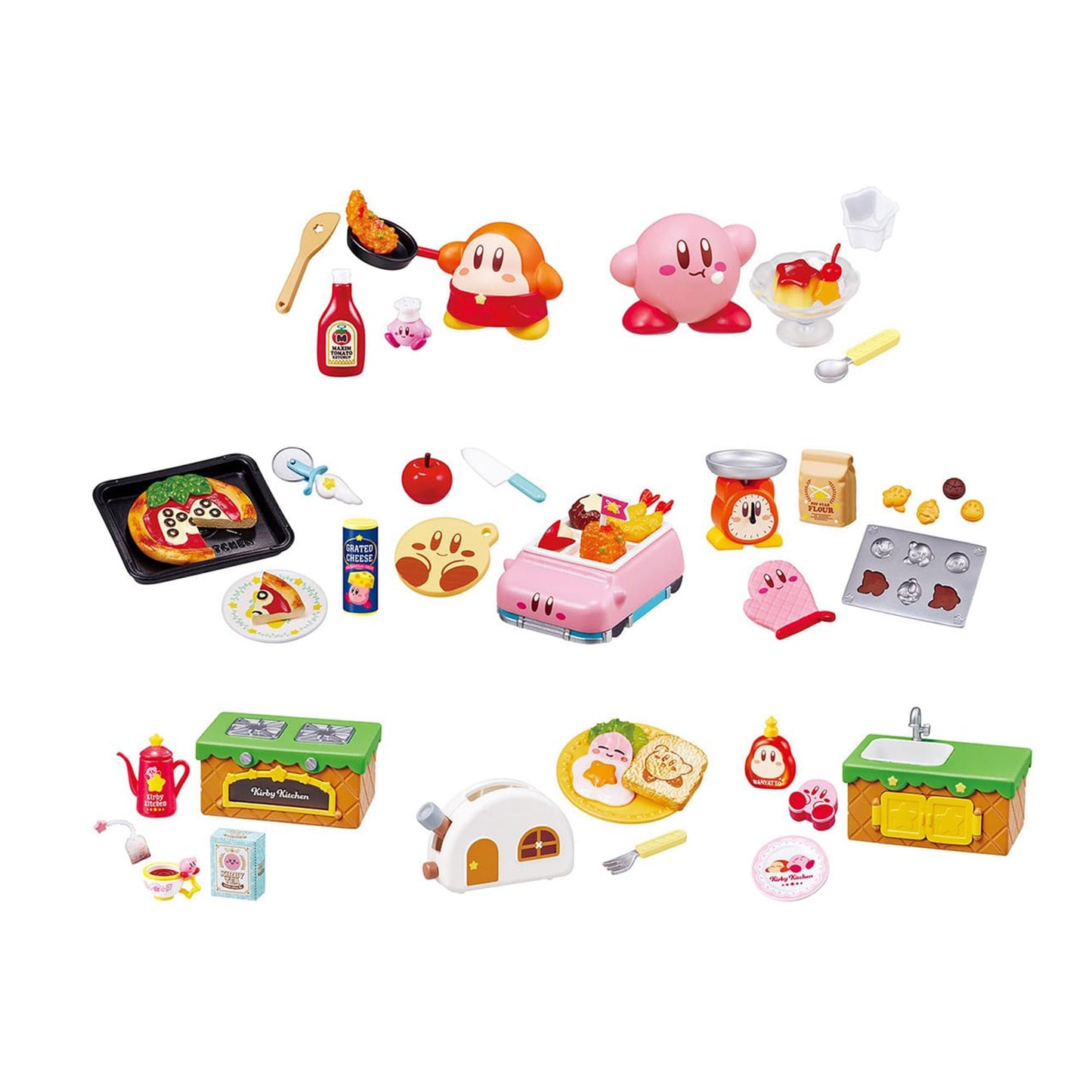 Kiby Kitchen Re-Ment Blind Box Mini Figure | One Random