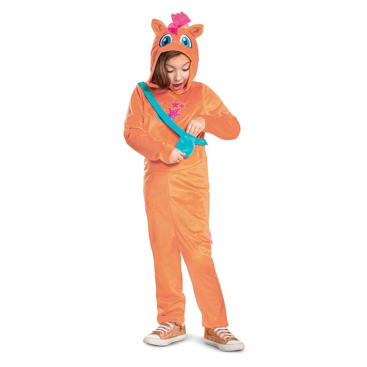 My Little Pony Sunny Starscout Girls Hooded Costume Jumpsuit | S (4-6x)