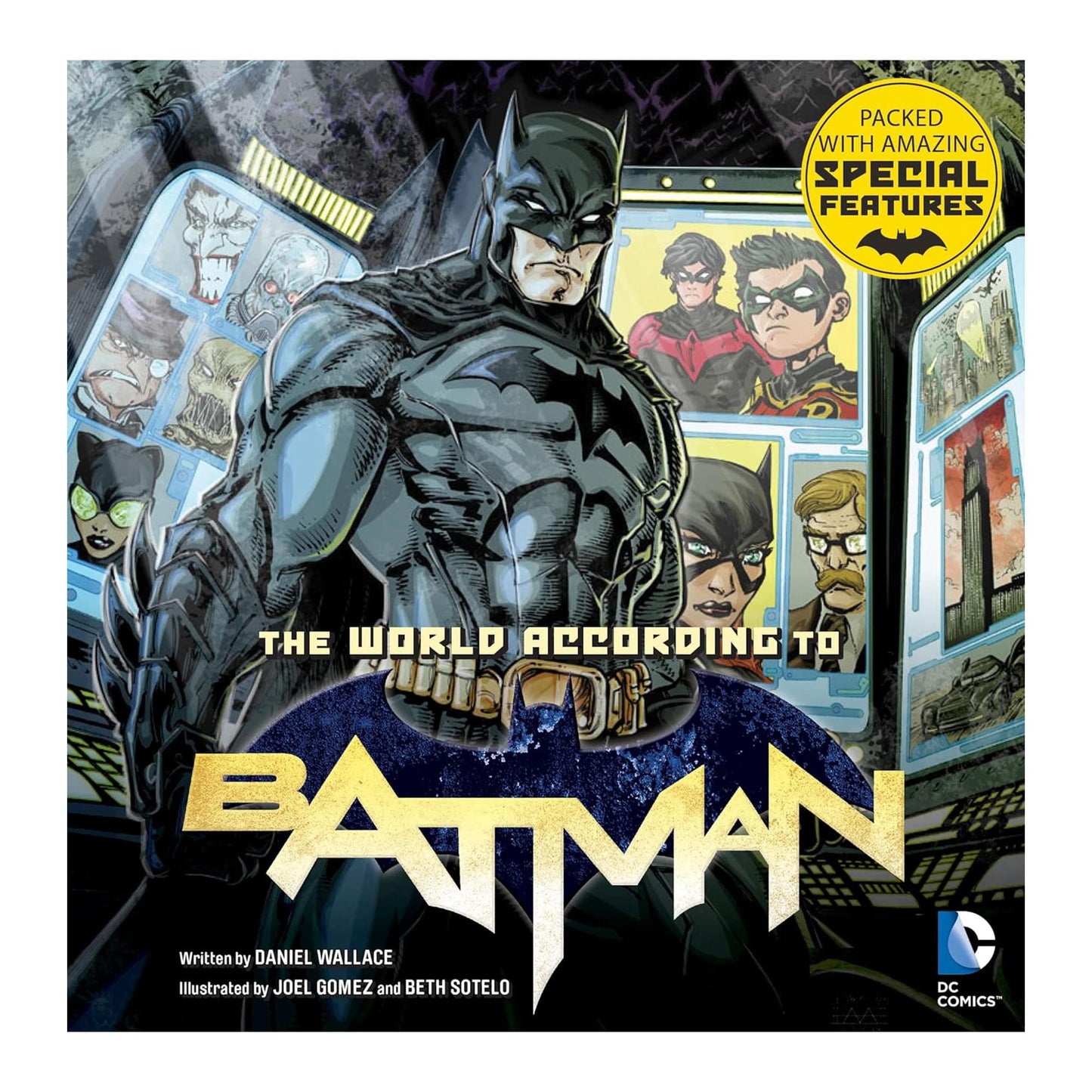 The World According to Batman Hardcover Book (Insight Legends)