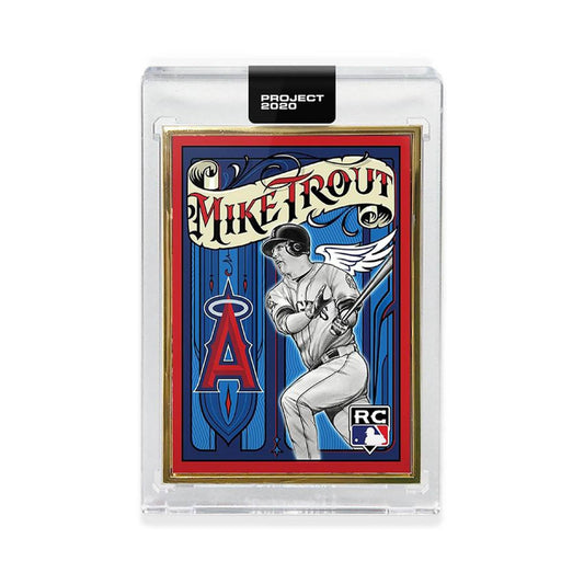 Topps PROJECT 2020 Card 400 - 2011 Mike Trout by Mister Cartoon