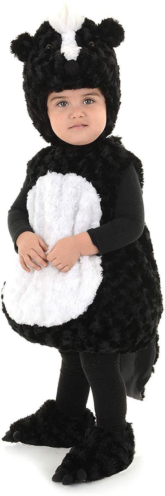 Black Skunk Belly Babies Toddler Costume | Small