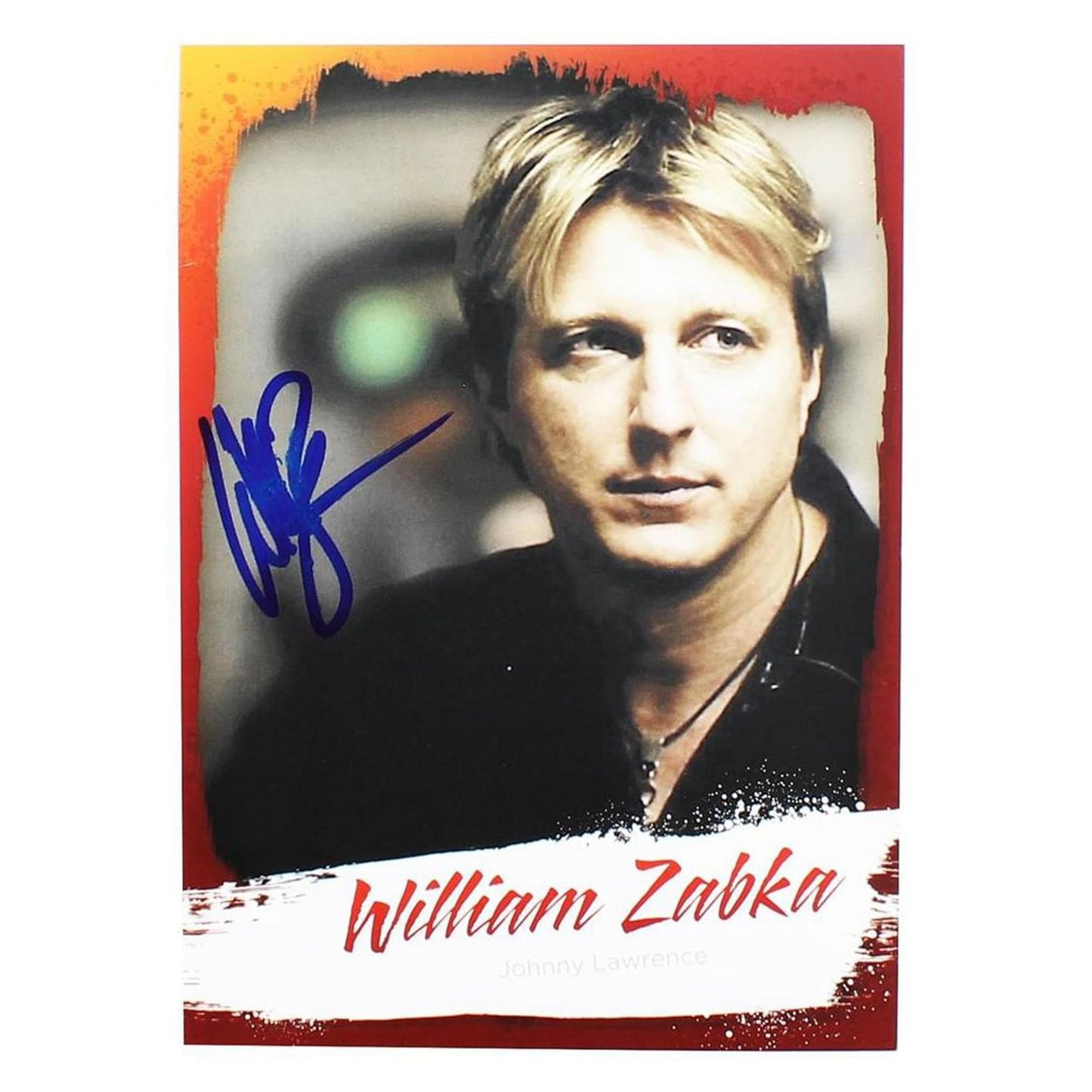 The Karate Kid 5" x 7" William "Johnny Lawrence" Zabka Autographed Print