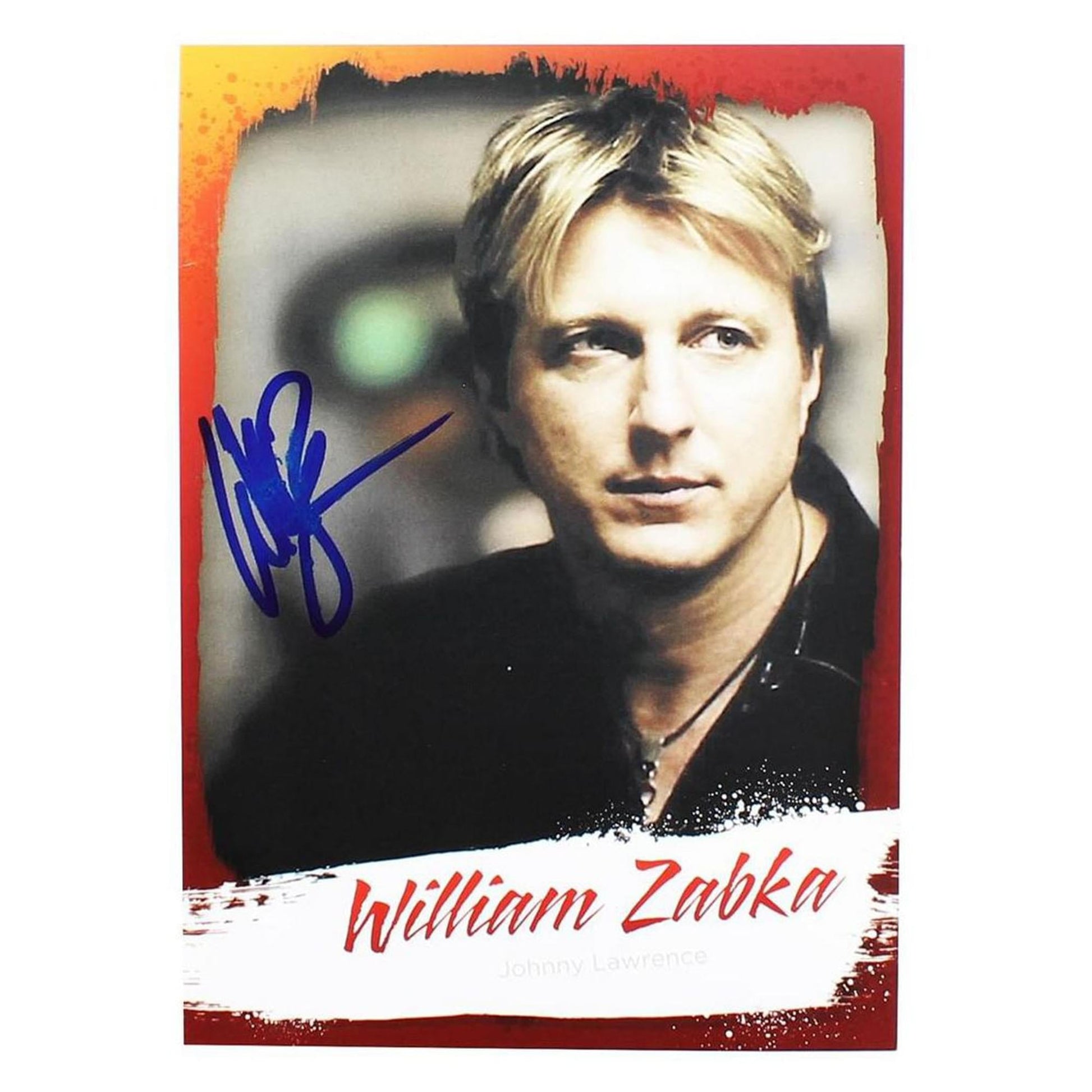 The Karate Kid 5" x 7" William "Johnny Lawrence" Zabka Autographed Print