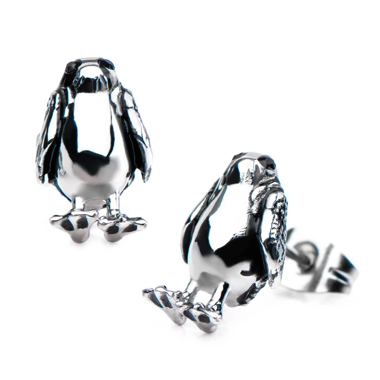 Star Wars: The Last Jedi Porg 3D Stainless Steel Stud Earrings