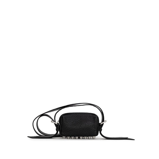Black Leather Shoulder Bag
