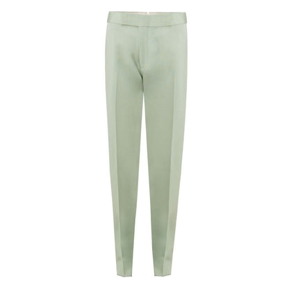 Green Viscose Chino Pant