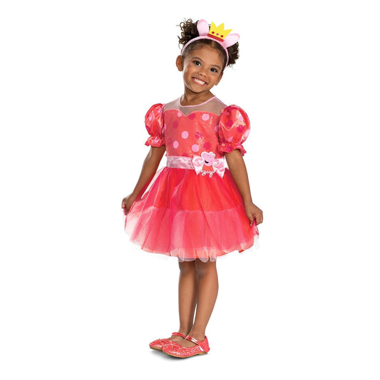 Peppa Pig Toddler Costume Dress | L (4-6x)