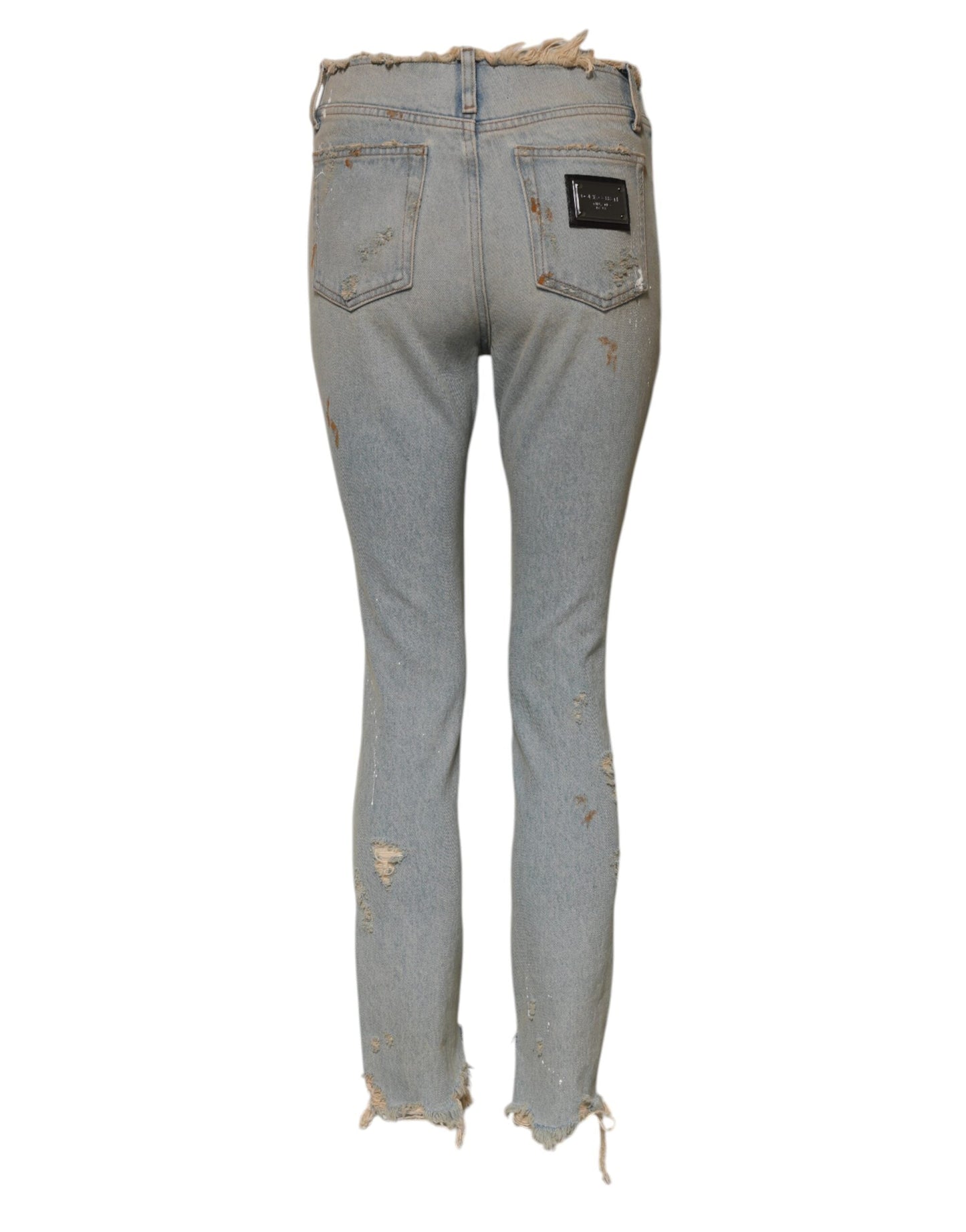 Light Blue High Waist Skinny Denim Jeans