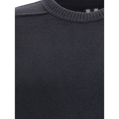 Exposed stitching Sweater