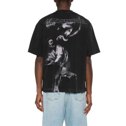 Off White S.Matthew Skate Logo-Print T-Shirt