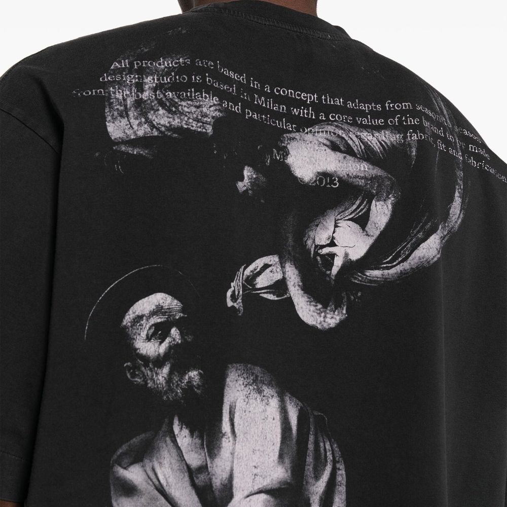 Off White S.Matthew Skate Logo-Print T-Shirt