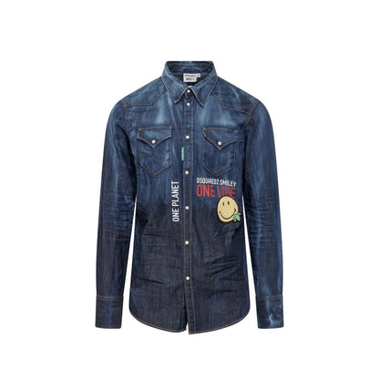x Smiley Denim Shirt