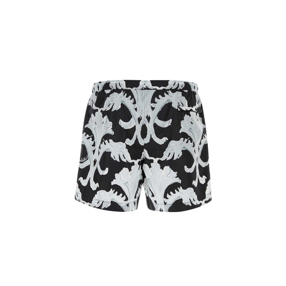 Metamorphos Wall-Print Swim Shorts