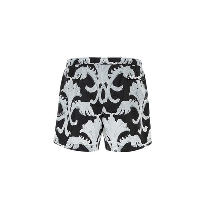 Metamorphos Wall-Print Swim Shorts