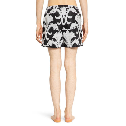 Metamorphos Wall-Print Swim Shorts