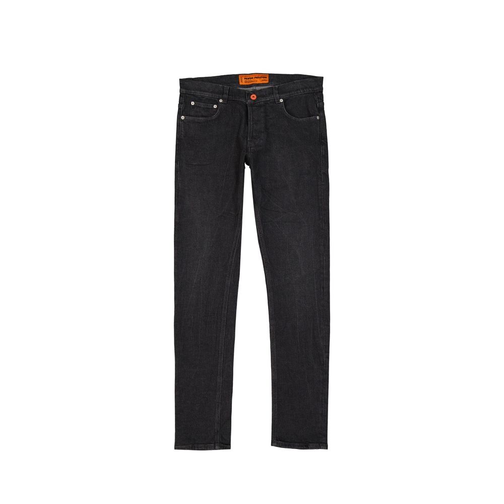 Cotton Denim Slim Jeans