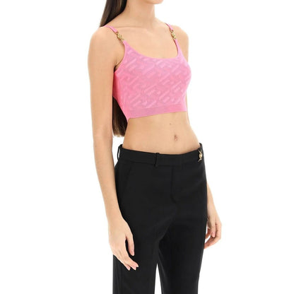 La Greca Cropped Top