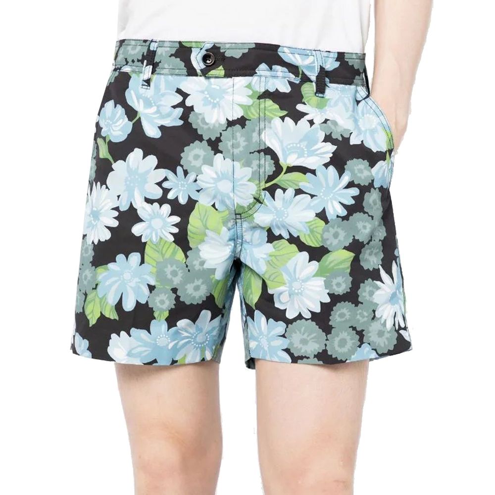 Flower Print Shorts