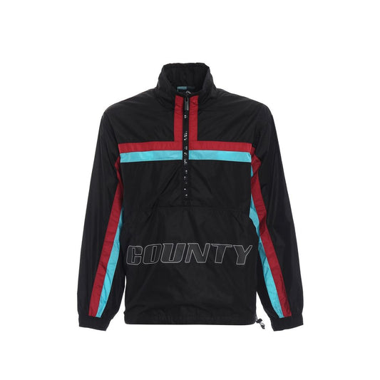 Marcelo Burlon Logo Windbreaker Jacket