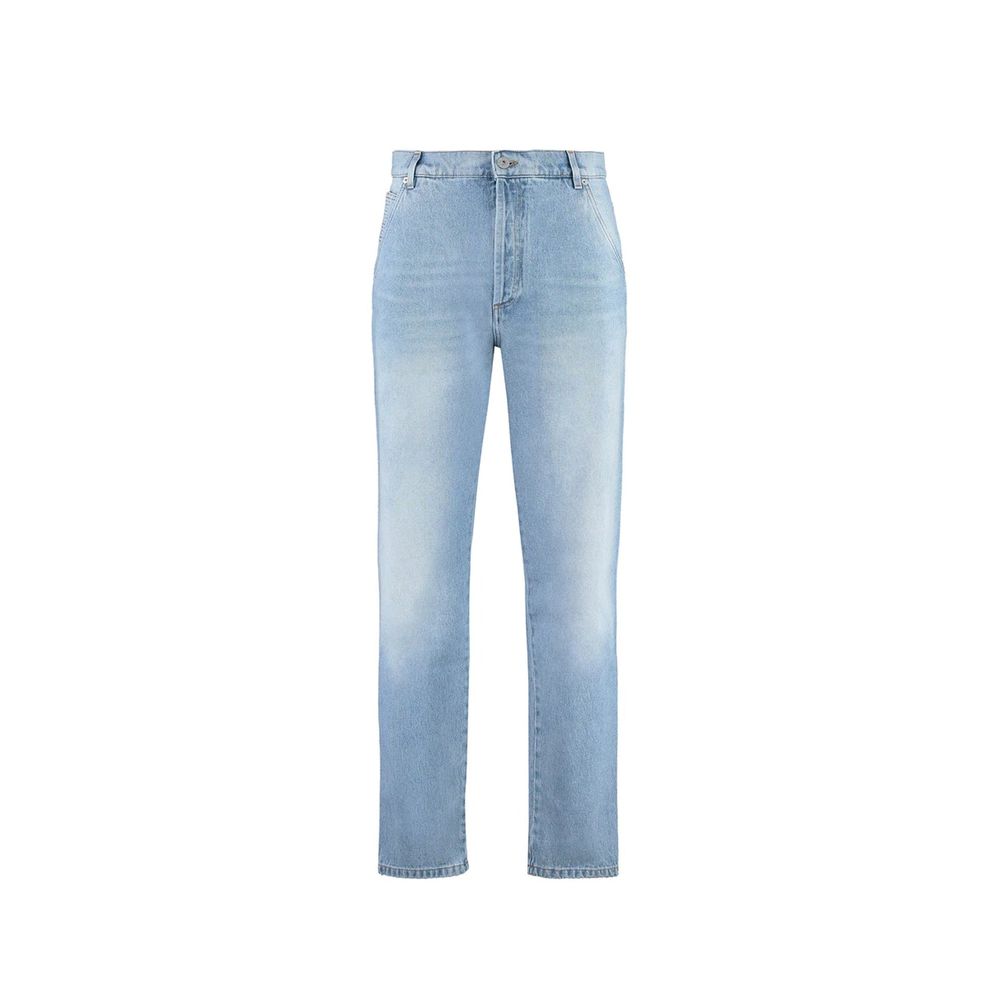 Cropped Straight Jeans
