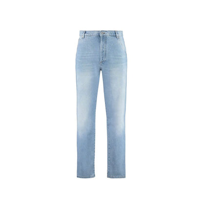 Cropped Straight Jeans