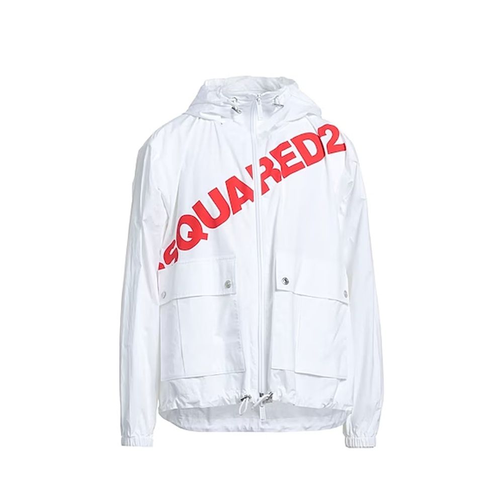 Logo Hooded Windbreaker