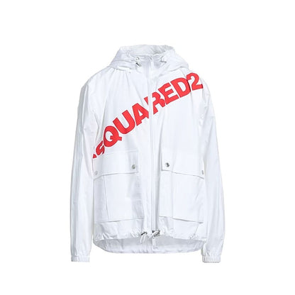 Logo Hooded Windbreaker