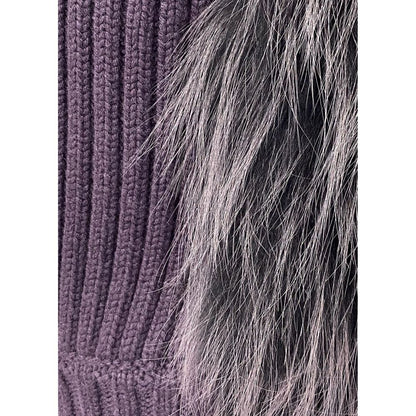 Fox Fur Knitted Vest Jacket