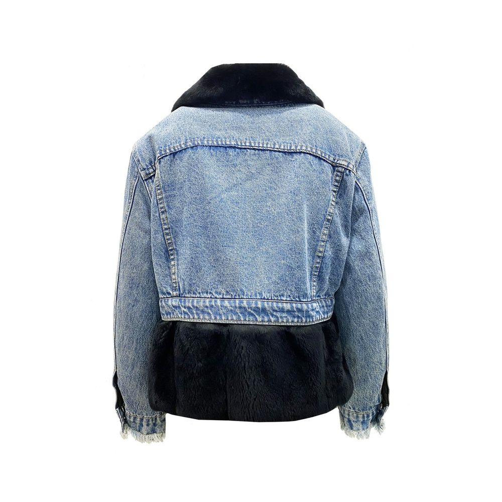 Fur Lining Denim Jacket