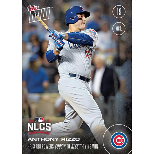 MLB Chicago Cubs Anthony Rizzo #608 2016 Topps NOW Trading Card
