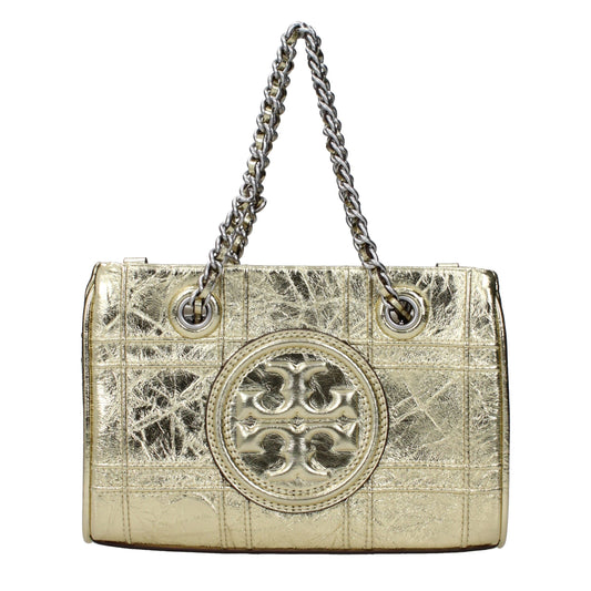 Gold Leather Handbags