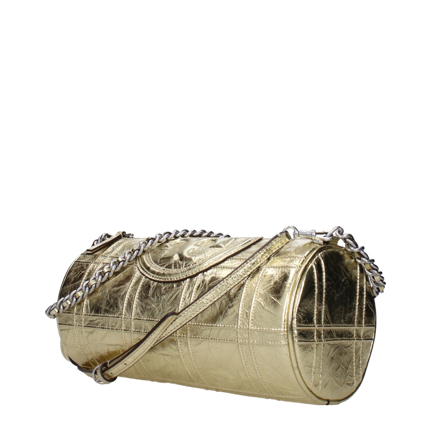 Gold Leather Shoulder Bags