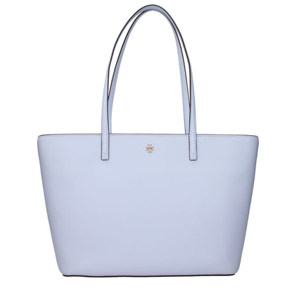 Light Blue Leather Shoulder Bags